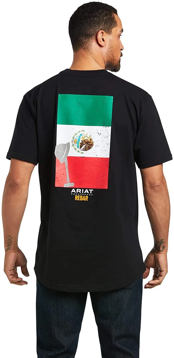 Ariat Men's Rebar Cotton Strong Mexican Pride Graphic T-Shirt