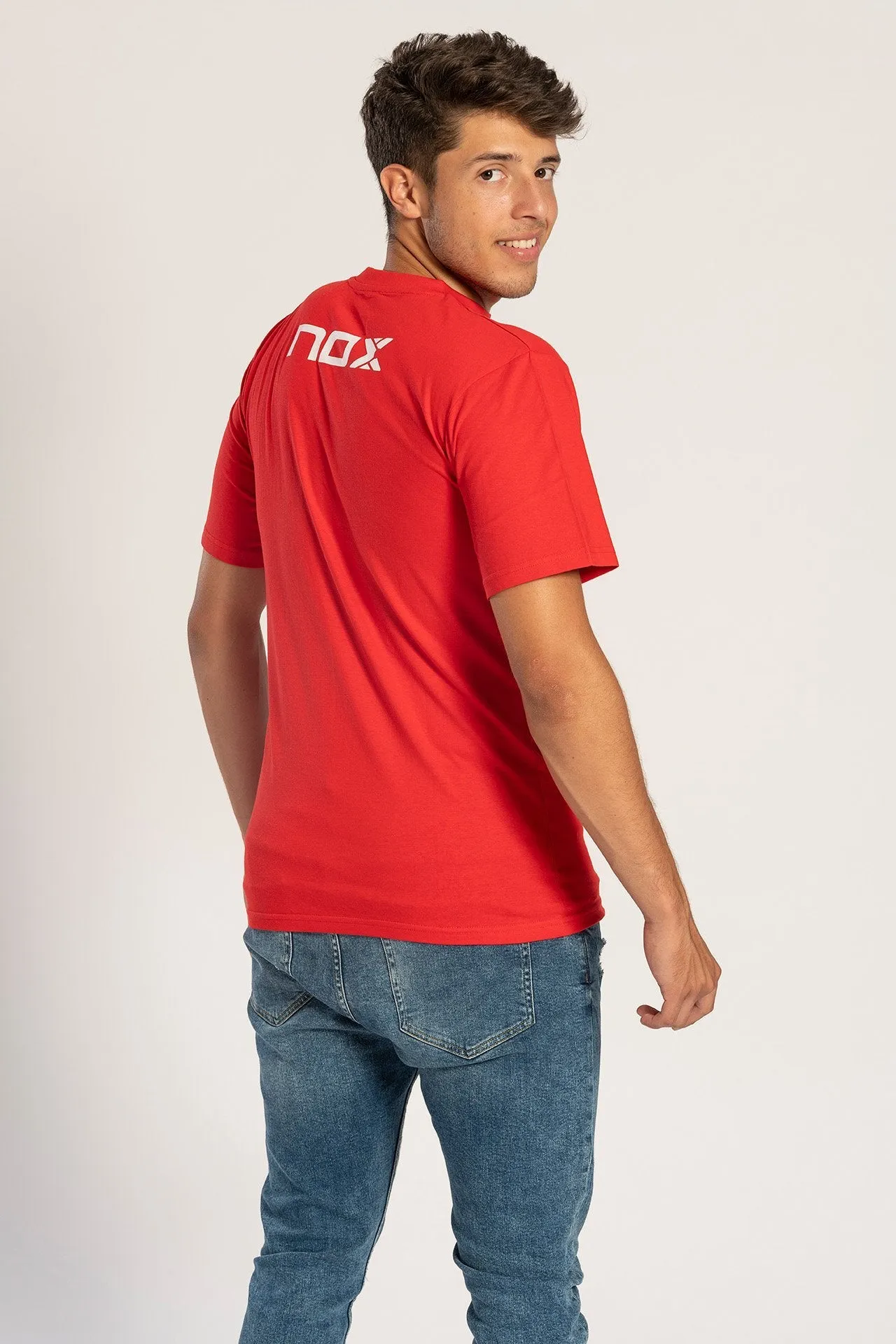 Camiseta Basic Nox Roja - Talla XS