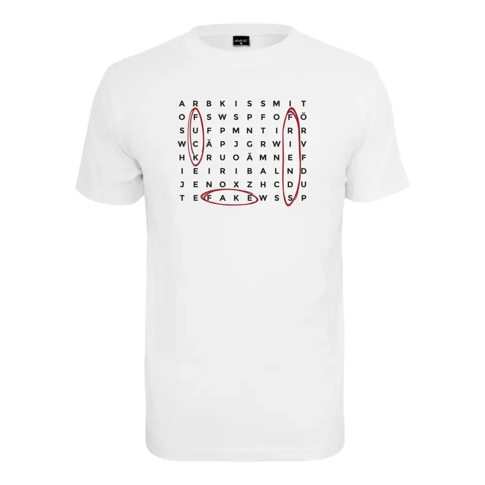 Fake Friends Crossword Tee