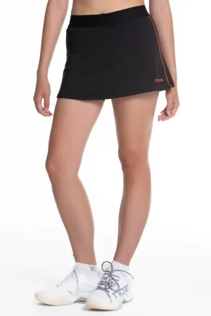 Falda deportiva pádel TEAM negro