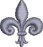 Fleur de lis Mini Design