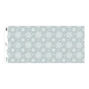 Lienzo 22x50cm Snowflake ENTREGA ESPECIAL