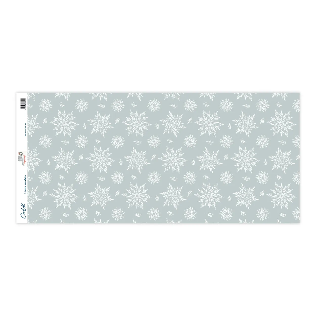 Lienzo 22x50cm Snowflake ENTREGA ESPECIAL