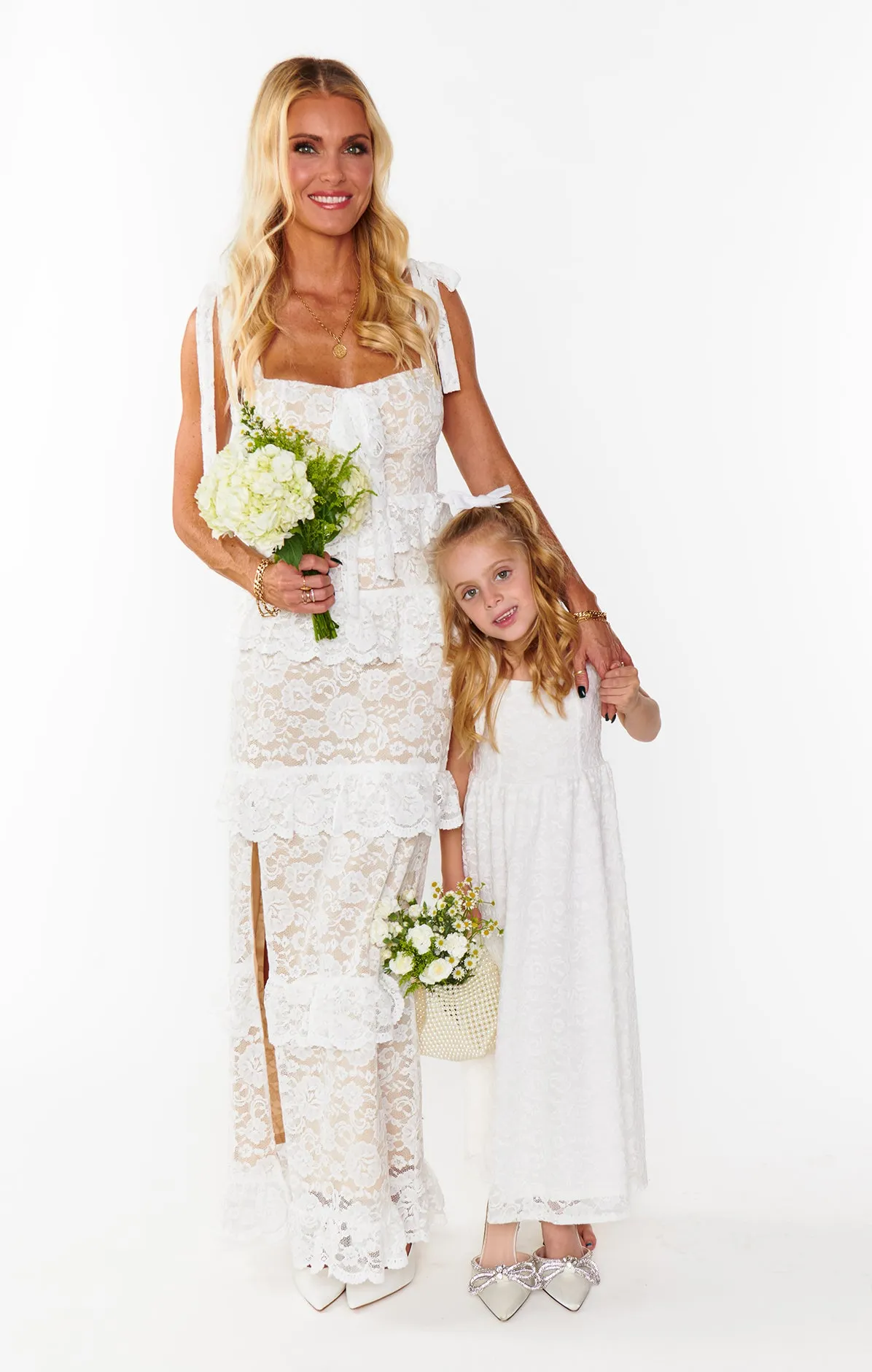 Little Claire Maxi ~ White Forever Lace