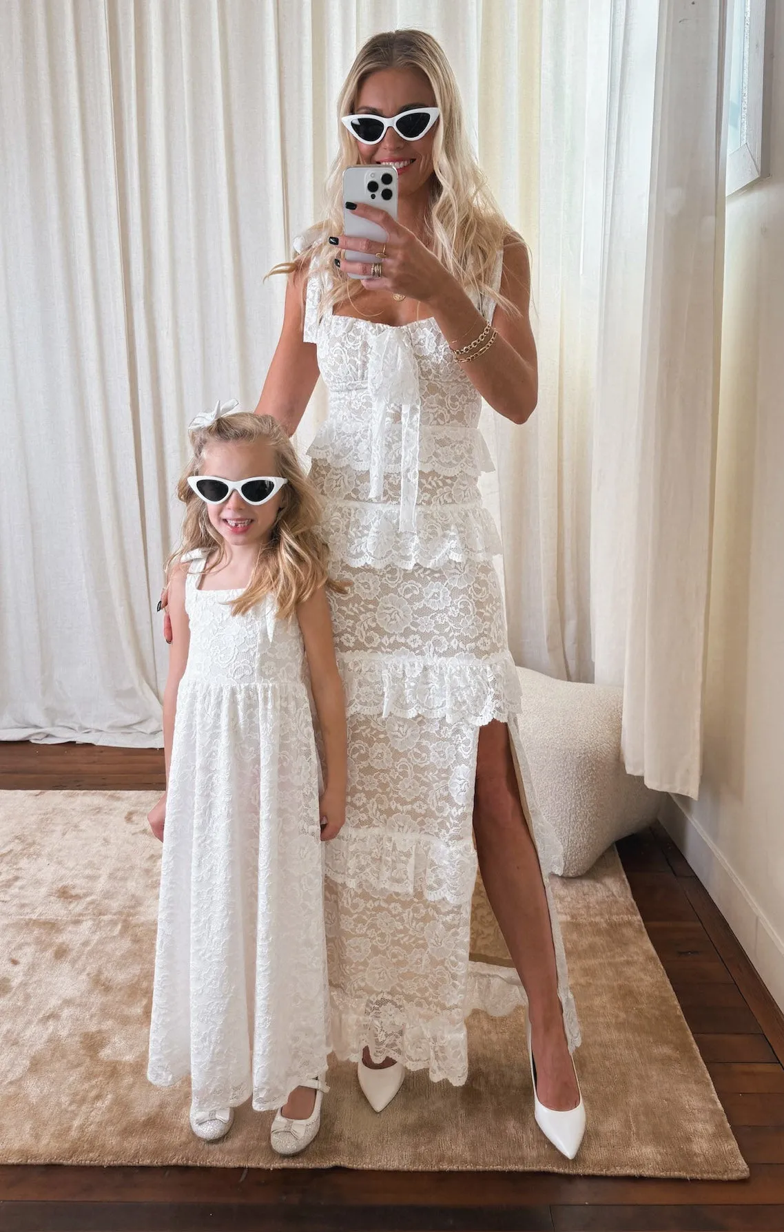 Little Claire Maxi ~ White Forever Lace