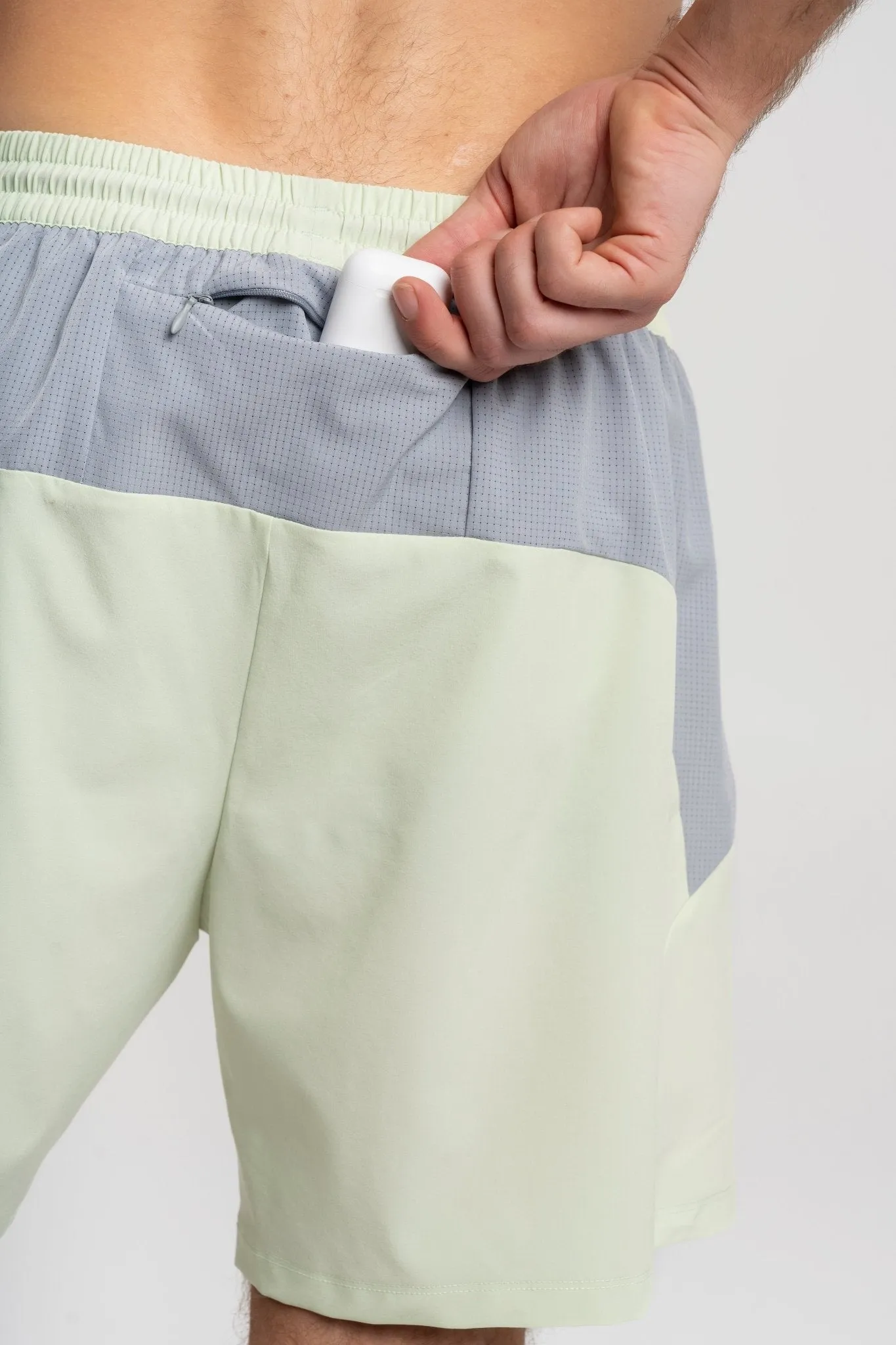 Pantalón corto deportivo para hombre Pro Verde Lirio