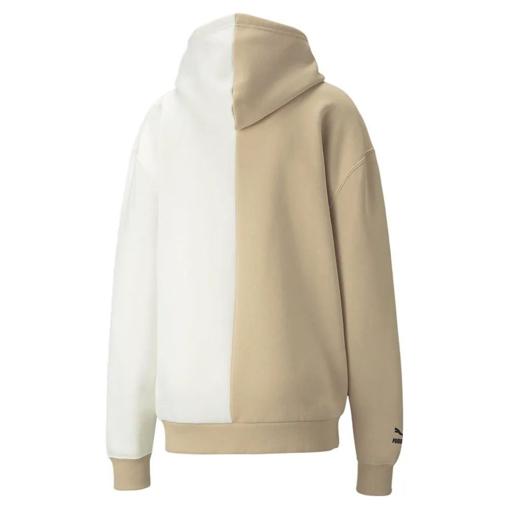 Puma team colourblock Hoodie Men’s - Pebble-marsh