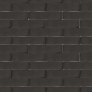 Settecento Rustic Negro Mate Glazed Ceramic Wall Tile 75x300mm