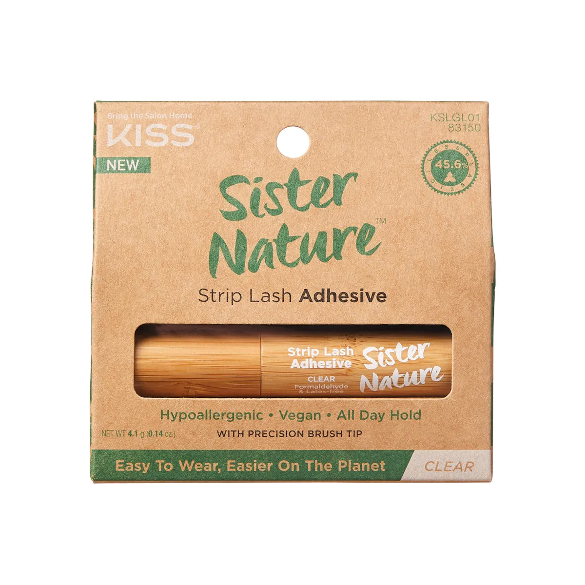 SISTER NATURE ADHESIVO PARA PESTAÑAS TRANSPARENTE - OUTLET KISS